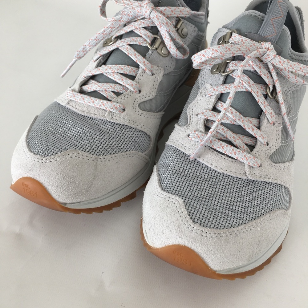 Merrell Women's Alpine 83 Sneaker Recraft Trail Shoes Gray Peach Size 8 - Picture 9 of 12